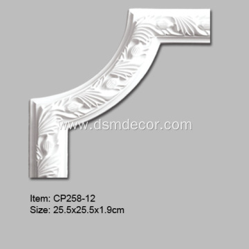 Polyurethane Crown Panel Moulding Corner